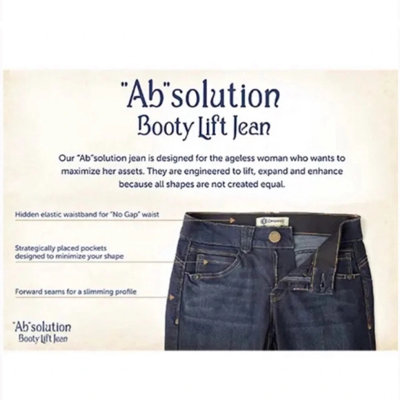 Democracy “Ab” Technology Dark Wash Jeans - Picture 11 of 11